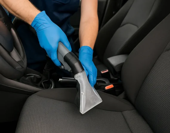 Pranje sjedišta automobila ekstrakcijskim uređajem